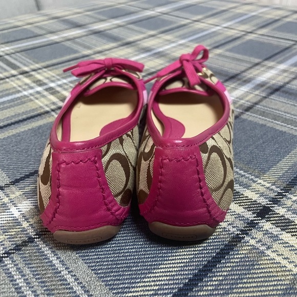 Coach janelle signature flats pink - Picture 4 of 9